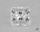 1.70 Carat E-VS1 Very Good Cut Princess Diamond 