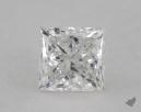 1.00 Carat G-SI2 Very Good Cut Princess Diamond 