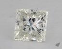 1.70 Carat J-VS1 Very Good Cut Princess Diamond 
