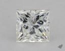 2.02 Carat I-VVS2 Ideal Cut Princess Diamond 
