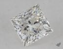 1.22 Carat H-VS2 Ideal Cut Princess Diamond 