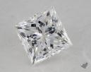 0.82 Carat E-VS2 Ideal Cut Princess Diamond 