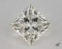 1.01 Carat J-SI1 Ideal Cut Princess Diamond 