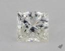 1.01 Carat J-SI1 Ideal Cut Princess Diamond 