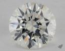 2.02 Carat J-SI1 Excellent Cut Round Diamond 
