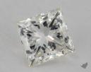 1.02 Carat J-SI1 Ideal Cut Princess Diamond 