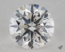 0.90 Carat F-SI1 Very Good Cut Round Diamond 