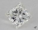 0.90 Carat H-VVS2 Ideal Cut Princess Diamond 