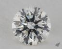 0.70 Carat J-SI1 Excellent Cut Round Diamond 
