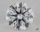 0.80 Carat H-SI1 Very Good Cut Round Diamond 