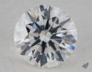 0.70 Carat G-SI1 Excellent Cut Round Diamond 