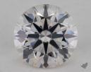 0.51 Carat H-VVS2 Excellent Cut Round Diamond 