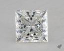 0.71 Carat I-VS2 Ideal Cut Princess Diamond 