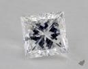 1.38 Carat E-SI1 Ideal Cut Princess Diamond 