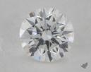 0.61 Carat G-VVS2 Excellent Cut Round Diamond 