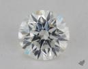 0.72 Carat H-SI1 Excellent Cut Round Diamond 