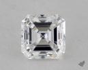 0.55 Carat E-VVS2 Good Cut Asscher Diamond 