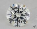 0.70 Carat J-SI1 Excellent Cut Round Diamond 