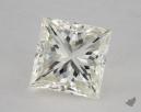 1.72 Carat K-VS1 Ideal Cut Princess Diamond 