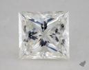 1.51 Carat G-VS1 Ideal Cut Princess Diamond 