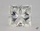 1.57 Carat I-VS2 Very Good Cut Princess Diamond 