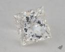0.70 Carat H-VVS1 Ideal Cut Princess Diamond 