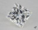 0.94 Carat H-VS1 Ideal Cut Princess Diamond 