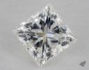 0.70 Carat H-VS2 Ideal Cut Princess Diamond 