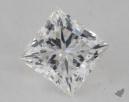 0.71 Carat G-VS1 Ideal Cut Princess Diamond 