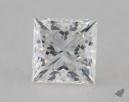 0.81 Carat G-VVS2 Ideal Cut Princess Diamond 