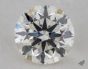 0.84 Carat K-VS1 Ideal Cut Round Diamond 