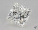 0.80 Carat H-VS1 Ideal Cut Princess Diamond 