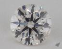 0.74 Carat I-SI2 Excellent Cut Round Diamond 