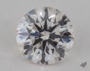 0.50 Carat H-SI2 Excellent Cut Round Diamond 