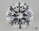 1.29 Carat H-SI1 Excellent Cut Round Diamond 