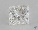 0.90 Carat G-SI2 Excellent Cut Princess Diamond 