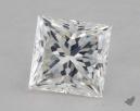 1.24 Carat G-SI1 Excellent Cut Princess Diamond 