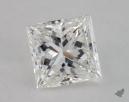 0.70 Carat H-VS1 Ideal Cut Princess Diamond 