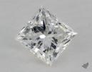1.10 Carat H-VS1 Ideal Cut Princess Diamond 