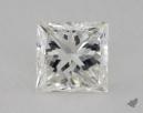 1.01 Carat I-VVS2 Very Good Cut Princess Diamond 
