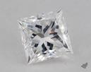 0.51 Carat D-VVS1 Ideal Cut Princess Diamond 