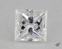 0.52 Carat E-VVS1 Ideal Cut Princess Diamond 