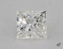1.00 Carat H-VS2 Very Good Cut Princess Diamond 
