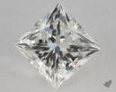 0.96 Carat J-VS2 Very Good Cut Princess Diamond 
