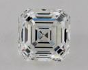 1.80 Carat H-VVS2 Very Good Cut Asscher Diamond 
