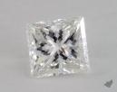 1.03 Carat H-VS2 Very Good Cut Princess Diamond 