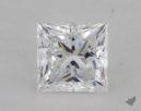 0.50 Carat E-IF Ideal Cut Princess Diamond 