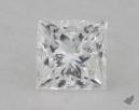 0.50 Carat F-VS2 Ideal Cut Princess Diamond 