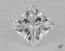 0.30 Carat F-I1 Ideal Cut Princess Diamond 