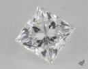 0.32 Carat F-I1 Ideal Cut Princess Diamond 